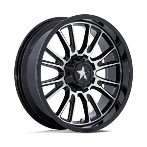 MSA Offroad Wheels – M51 THUNDERLIPS – Black – 15″x7″ 10mm – Summer Wheels – MA051BD15701210